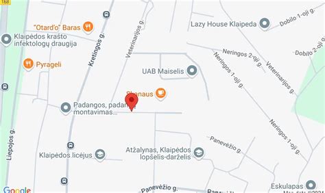 Žemėlapis su bibliotekos filialų lokacijomis Klaipėdos rajone