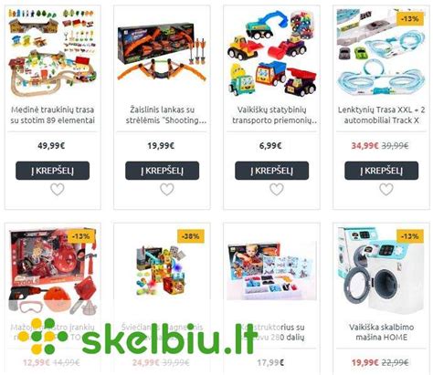 vaikiskos prekes parduotuveje