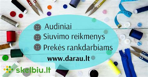 Siuvimo reikmenys vaikų drabužiams