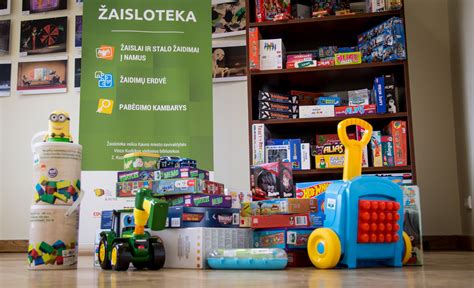 vaikų bibliotekos žaisloteka