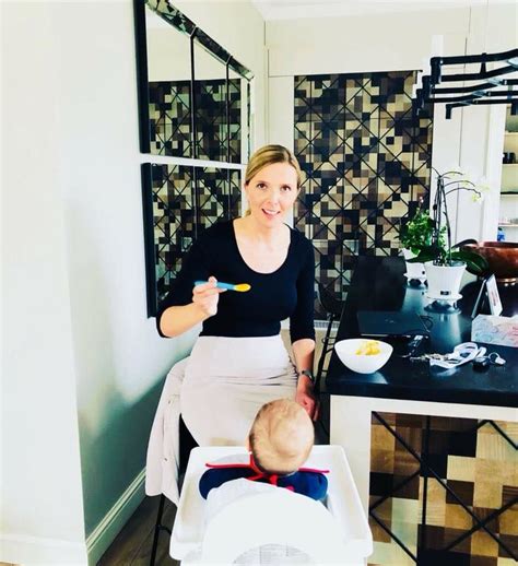 Agnė Bilotaitė su sūnumi Jonu
