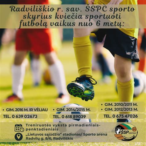 Sporto šakų tinkamumas pagal amžių
