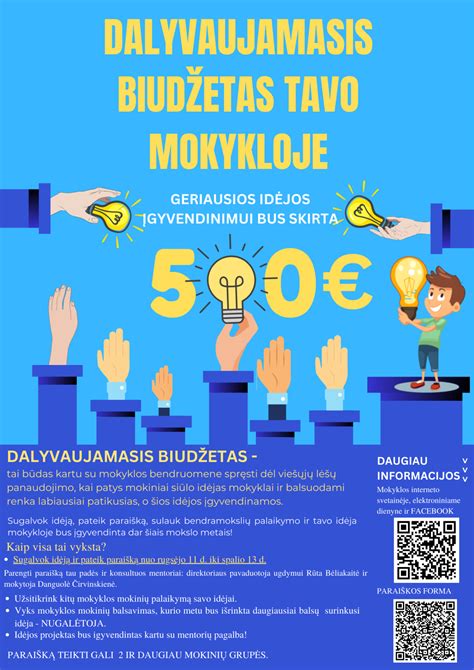 Mokinių balsavimas mokykloje