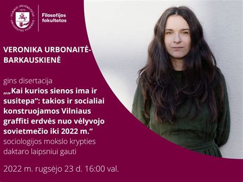 Nuotrauka Veronikos Urbonaitės-Barkauskienės