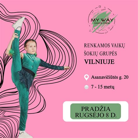 vaikai mokosi šokti