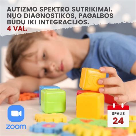 Schema su autizmo diagnostikos etapais