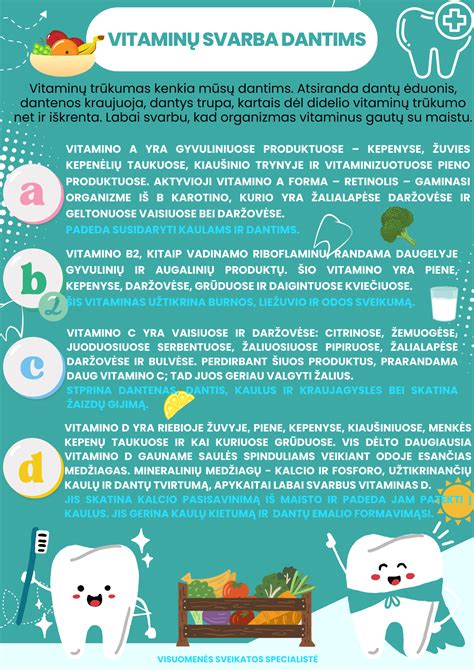 Vitaminų ir mineralų svarba vaikų mitybai