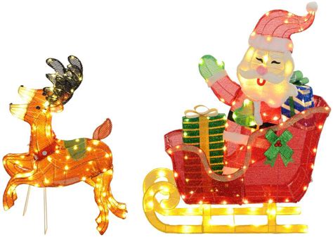 Kalėdų Senelis su elniais