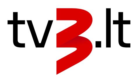 TV3 televizijos logotipas ir naujienų studija