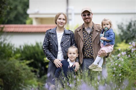 Robertas Kalinkinas ir jo šeima