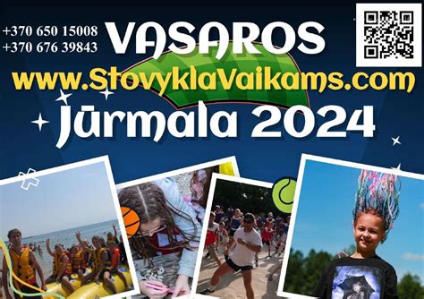 Vasaros stovykla prie jūros
