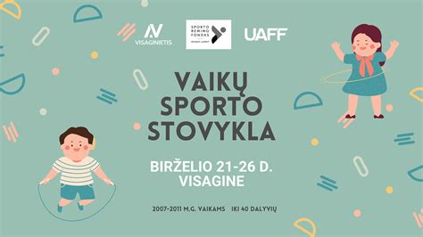 Vaikų sporto stovykla