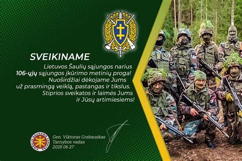 Lietuvos šaulių sąjungos stovyklos saugumo instruktažas