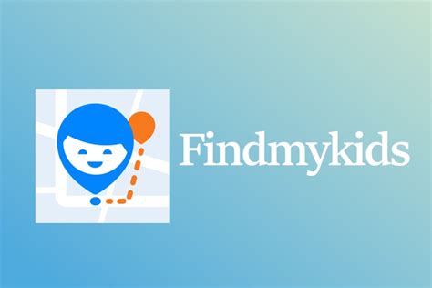 Find my Kids programėlės sąsaja