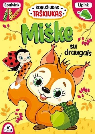 Lapiukas Pūkis su draugais miške