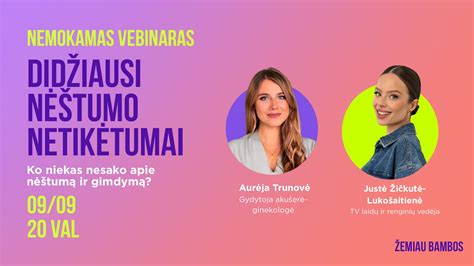 Nėštumo ir gimdymo laikotarpio schema