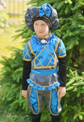 vaikiškų kostiumų pasirinkimas