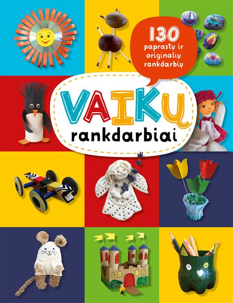 vaikų rankdarbių knygos