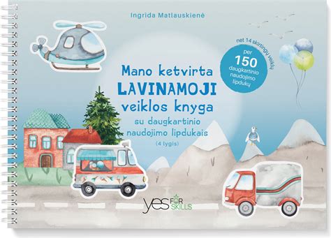 Lavinamoji knyga su lipdukais