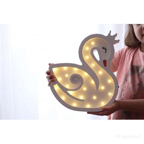 LED dekoracijos vaikų kambariui
