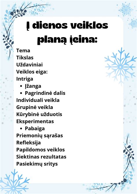 Veiklos BFA vaikams