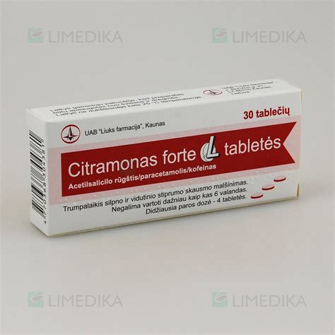 Citramonas L tabletės