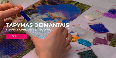 Deimantinės mozaikos pavyzdys