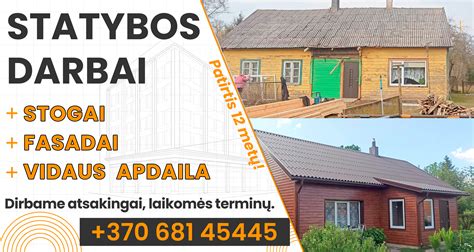 Mokytojų namelio statybos