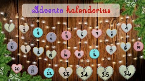 Interaktyvus Advento kalendorius