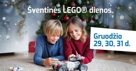 vaikai konstruoja su LEGO
