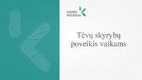 Skyrybų poveikis vaikams