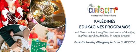 Kalėdinės edukacijos vaikams