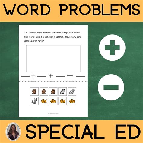 schema of math problems for special needs children