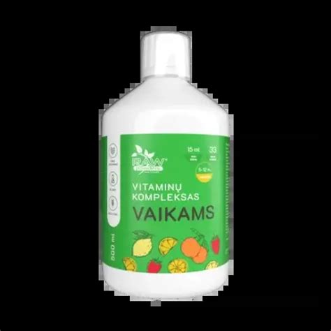 Vaikų vitaminų kompleksas