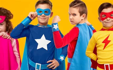 Vaikiški superherojų kostiumai