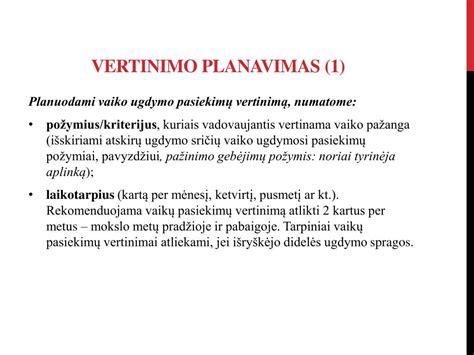 Planavimo ir vertinimo ciklas