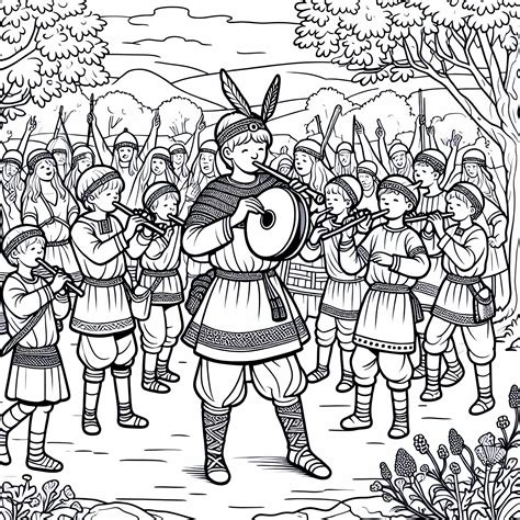 vaikai šoka linksmai