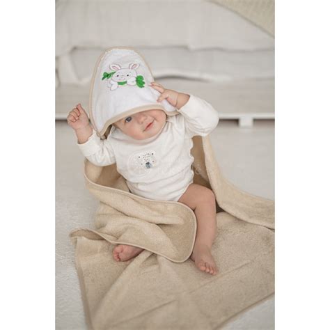 Vaikiškas rankšluostis su gobtuvu