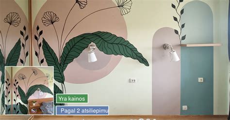 vaikų piešimas ant sienų