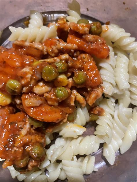 Ingredientai makaronams su faršu