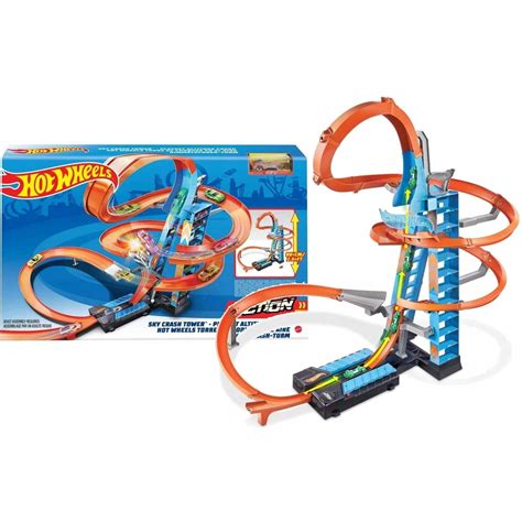 Hot Wheels lenktynių trasa su kilpomis