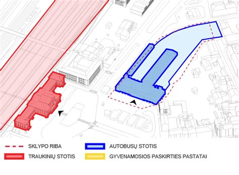 Schema su Marijampolės miesto gatvėmis ir Bažnyčios gatvės vieta