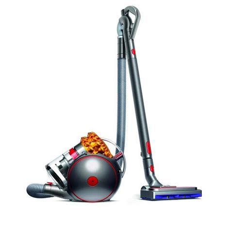Schematinis Dyson Ball dulkių siurblio veikimas