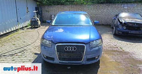 Nuotrauka su įvairiomis Audi C6 detalėmis