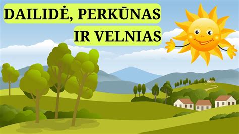 Dievas ir velnias gamtos kūrime - iliustracija