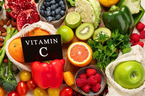 Iliustracija: Maisto produktai, turtingi vitaminu C