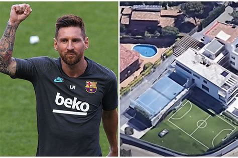 Lionelis Messi namas Barselonoje
