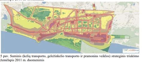 Grafikas: Triukšmo prevencijos zonos mieste