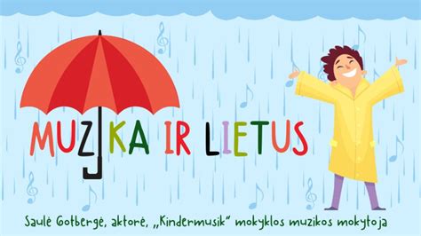 lietus ir muzika