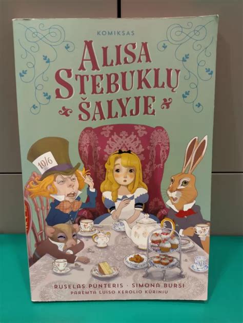 Alisos Stebuklų šalyje iliustracija